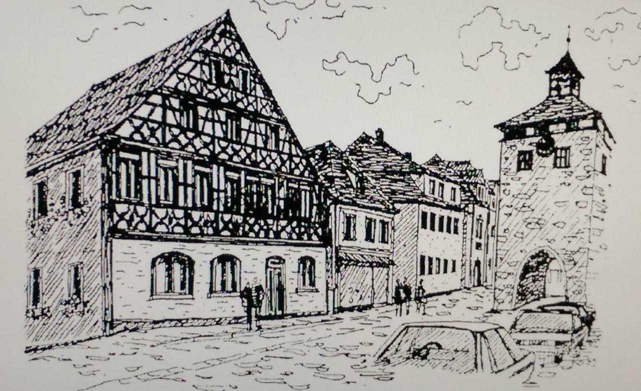 Hotel-Gasthof Krone-Lax Scheinfeld Exterior photo